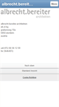 Mobile Screenshot of albrecht-bereiter.com