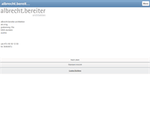 Tablet Screenshot of albrecht-bereiter.com